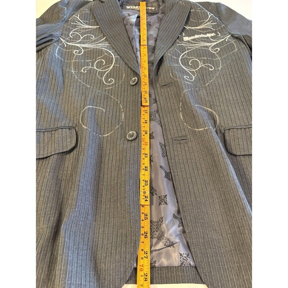 True Religion Manchester Sport Jacket Blazer Two Button Size Small - Picture 7 of 15